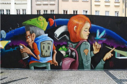 Graffitti murale