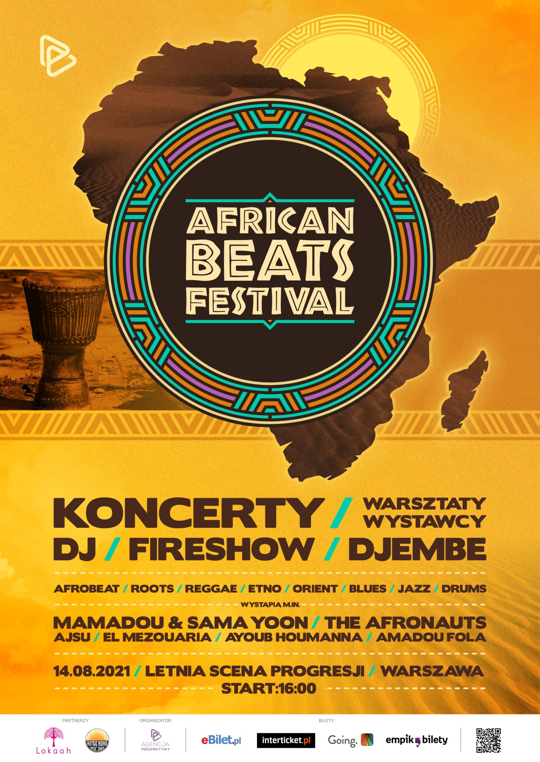 African Beats Festival 2021 Plakat