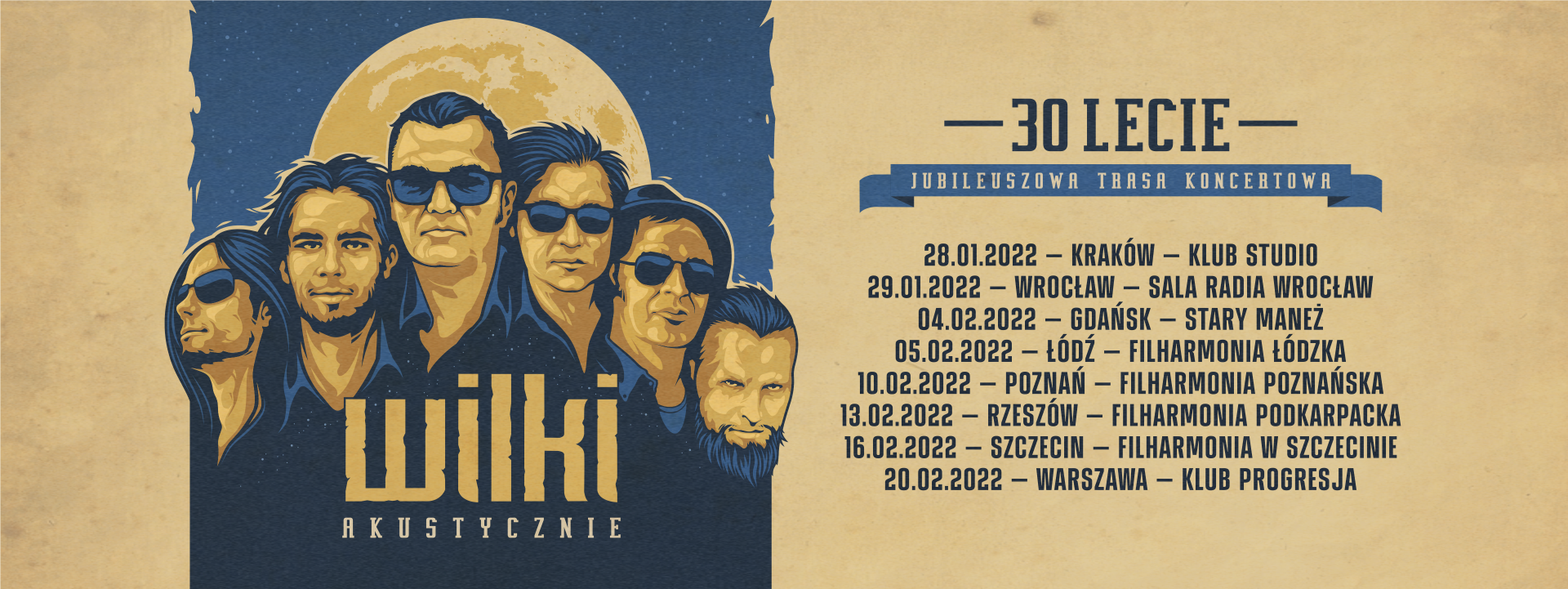 Wilki Akustycznie 30-lecie 2022 Cover